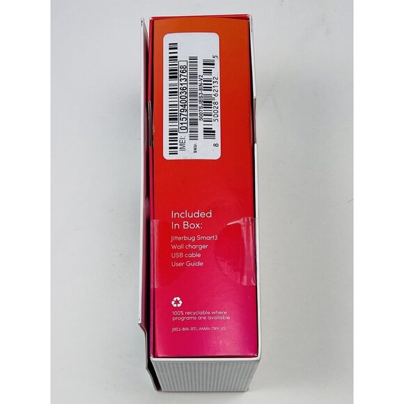 LIVELY Jitterbug Smart 3 Best Buy 6.22" HD 32GB 13MP WiFi Bluetooth 4G LTE Phone - Picture 7 of 8